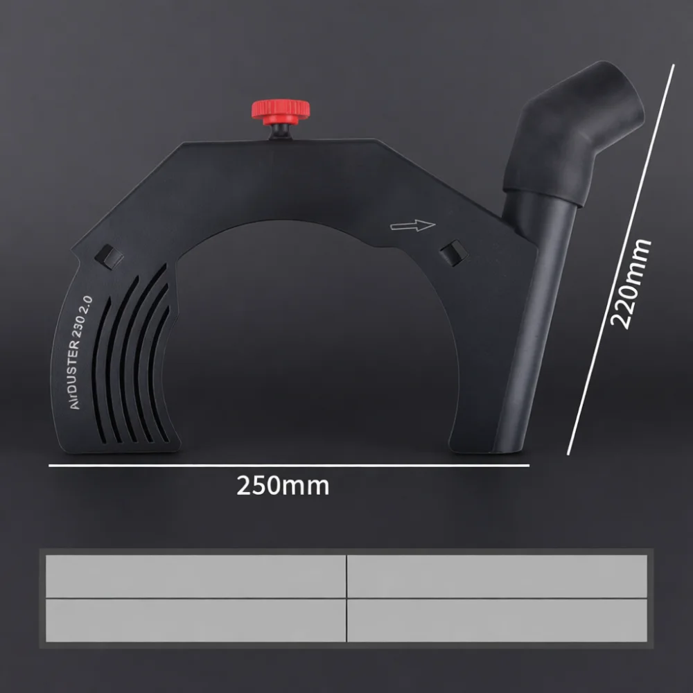 Surface Grinding Dust Shroud Angle Grinder 115 125 230mm Guard Collector Vacuum Attachment Power Tool Accessory Dust Cover Tool