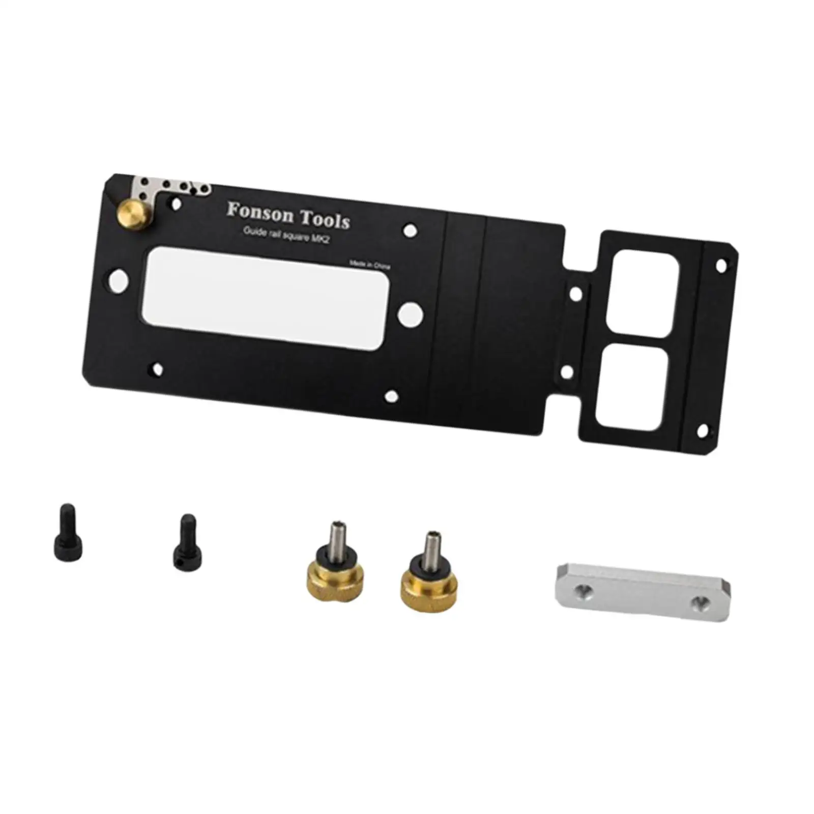 Track Saw Square Guide Rail Angle Stop Guide Rail Screws Hardware Right Angle Attachment Metalworking Power Tool Accessories