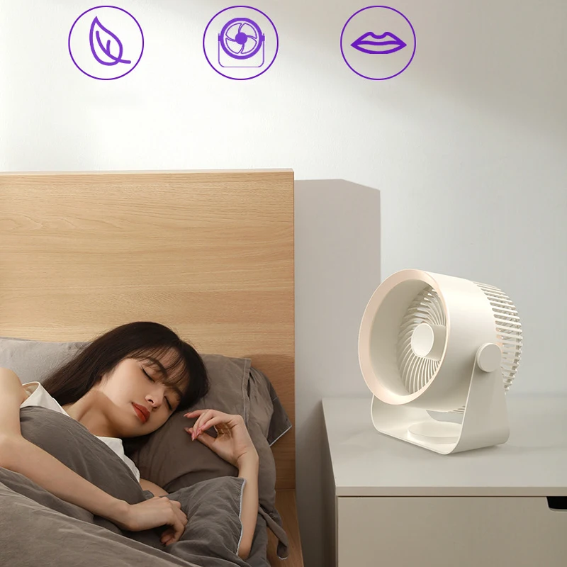 Luft zirkulation ventilator Home Outdoor USB wiederauf ladbar leise große Wind Wand Desktop Zyklon Klimaanlage Lüfter