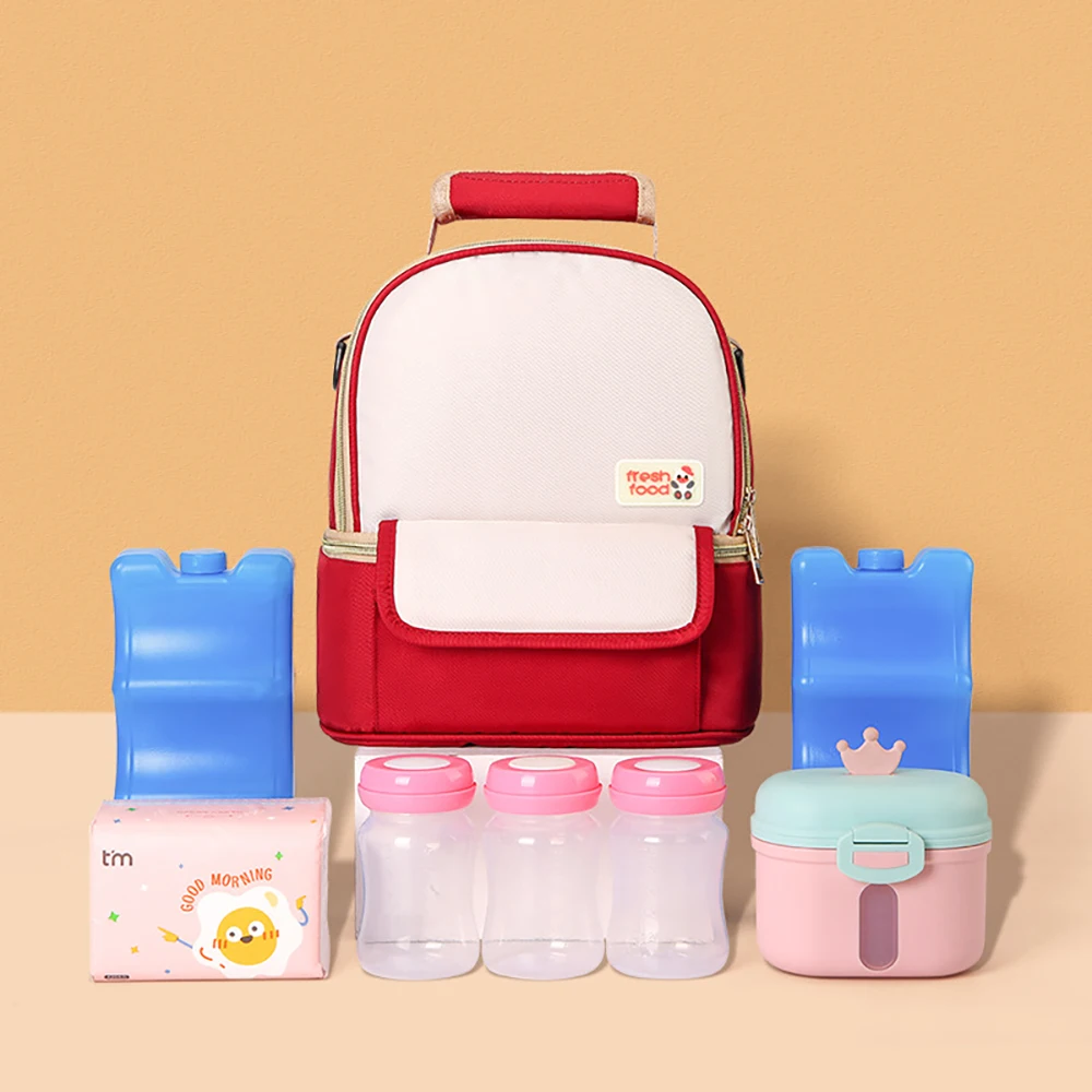 Backpack Handheld 2-in-1 Diaper Bag-Multi-Color Optional Fashion Mom Bag Large-Capacity Baby Essentials Organizer For Outings