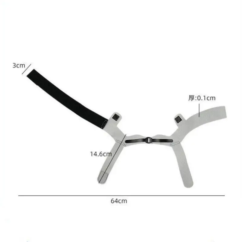 Sauerstoffschlauch-Fixiergurt, Elastischer Verstellbarer Schlauchhalter für Langzeitliegen, Sauerstoffschlauch-Fixierungsvorrichtung – Detail 11