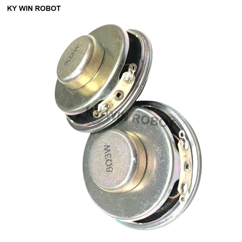 2PCS/Lot High Quality Speaker Horn 3W 8R Diameter 5CM 50mm Mini Amplifier Rubber Gasket Loudspeaker Trumpet Thickness 18MM