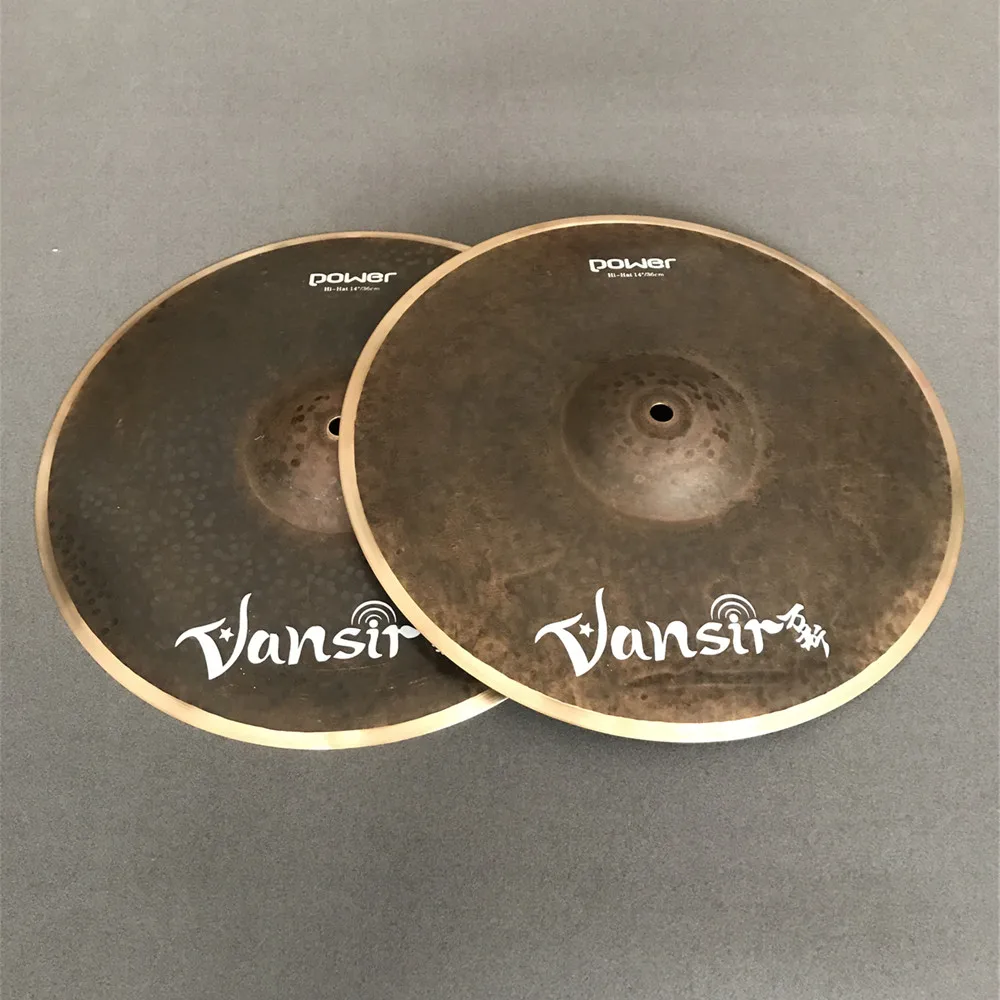 ชุดกลองยอดนิยมของ Vansircymbal B20 14hihat-16ฉิ่งความผิดพลาด-18-20 Ride cymbal สำหรับกลอง Dropshipping