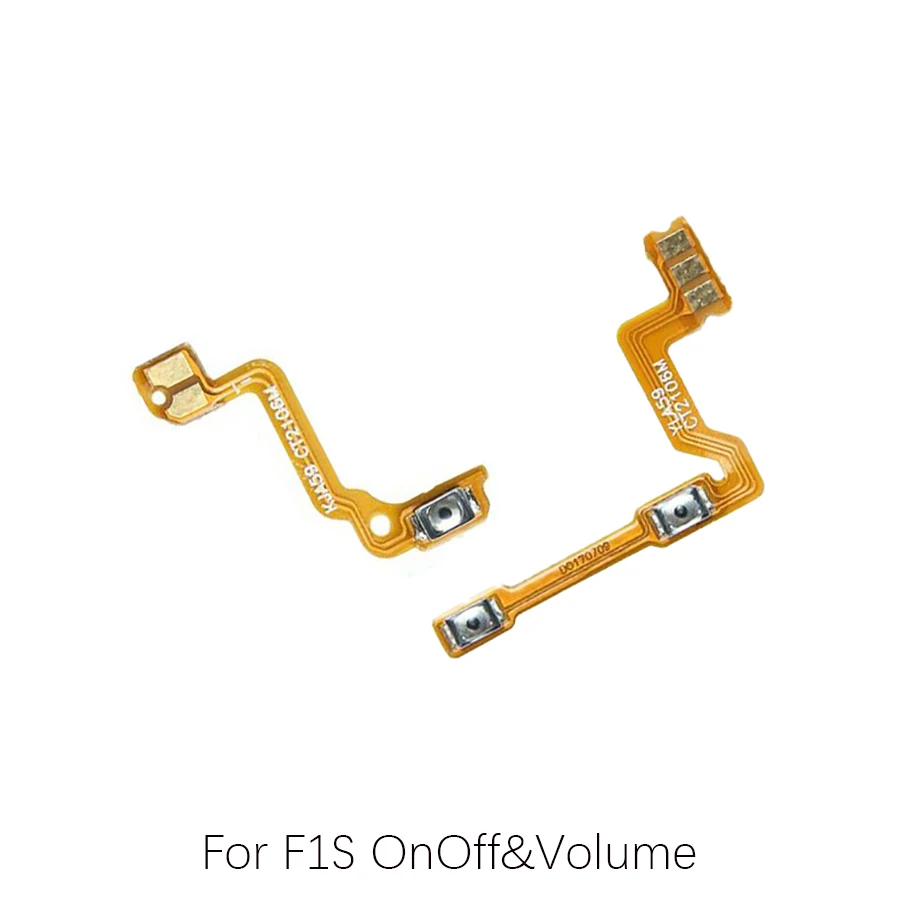 For Oppo A52 A53 A53s A54 A71 A72 A73 A74 F1Plus F1S F3 F3Plus F5 F7 Power Button volume Flex Cable OnOff