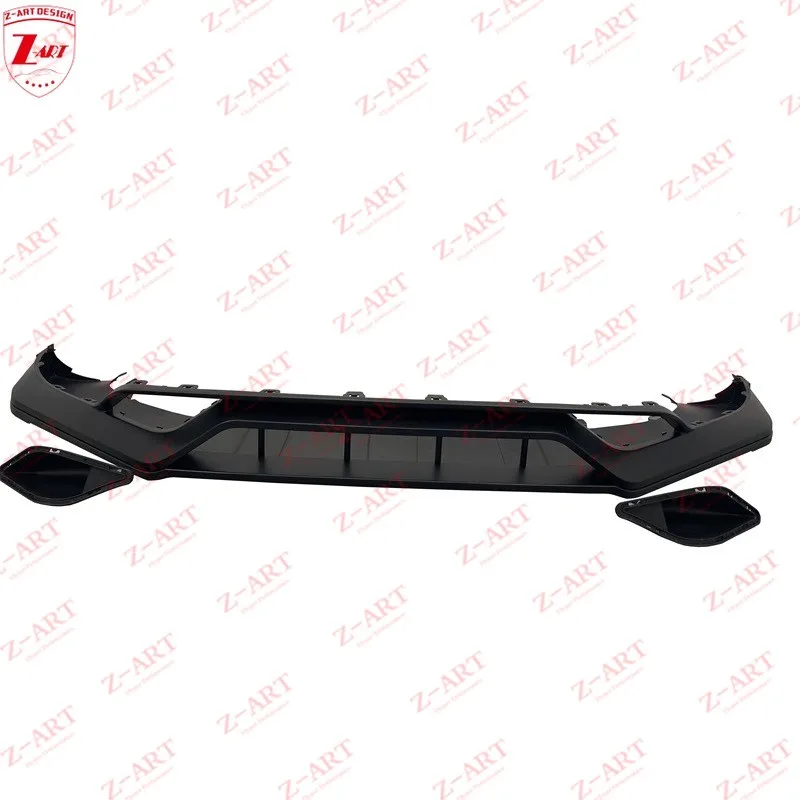 Z-ART 9Y0 9YA Injection PP Front Lip for Porsche Cayenne E3 Plastic Front Chin for 2018-2023 Cayenne Coupe Wind Lip Spoiler