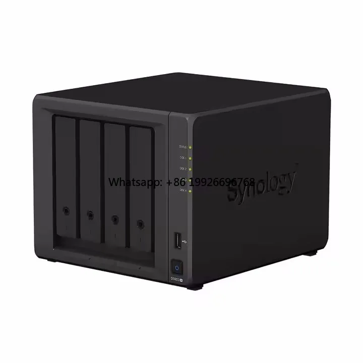

Сетевое хранилище DS923+ NAS, 4 слота для дисков, десять гигабитных расширенных дисков, USB-сервер, резервный веб-диск в наличии