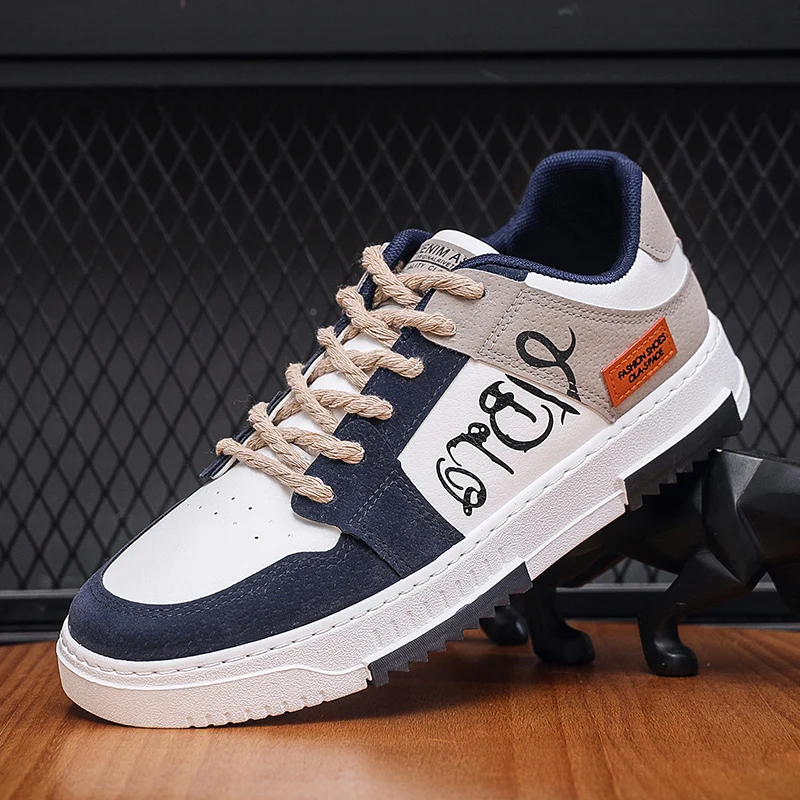 Lässige Herren-Sneaker, bequeme Tennisschuhe, vielseitige Farbkombinationen für Reisen_voghion.com