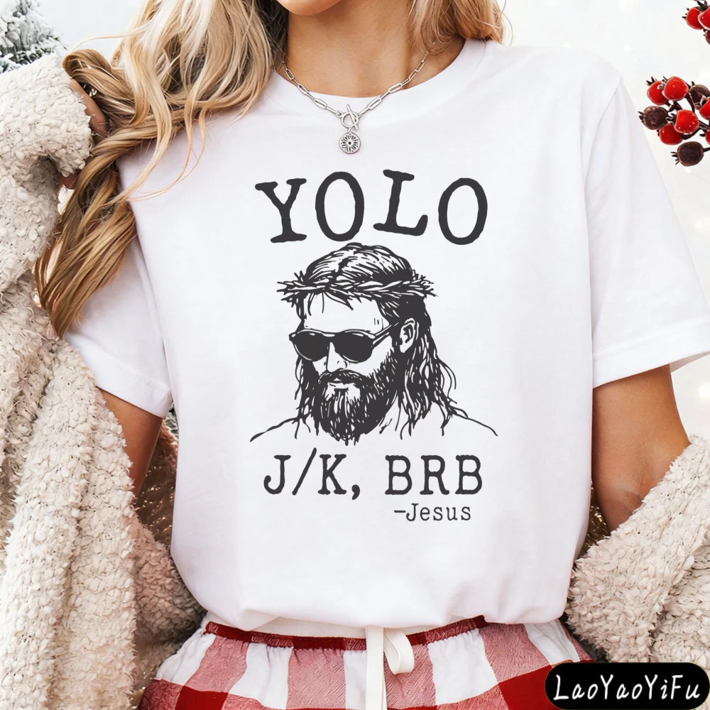 Funny Christian Shirt Funny Jesus Tops Church Tees Jesus Easter Cute Christian Tee Funny Jesus Religious Clothes Unisex Gift
