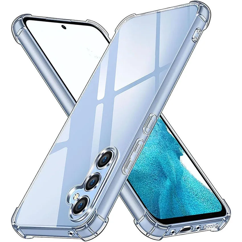 Shockproof Clear Silicone Soft Case For Huawei Y5 Y5P Y6 Y6P Y7 Y7A Y8P Y8S Y9 2018 Y9A P Smart 2019 2020 2021 Z TPU Phone Cover