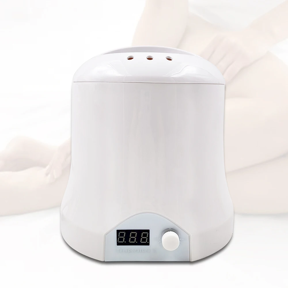 

Профессиональная цифровая восковая машина с контролем температуры и двойными восковыми горшками для эффективного использования в салоне спа-салоне для удаления волос на лице и теле