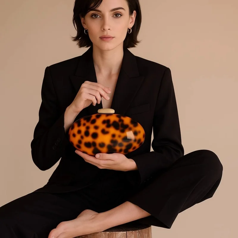 

Wedding Party Acrylic Dinner Hand-held Crossbody Bag