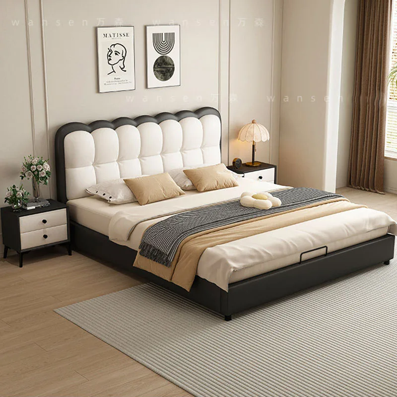 

Baby Double Bed Queen Bedroom Children Modern Luxury Girls Sleeping Mobile Bed Princess Letto Matrimoniale Trendy Furniture