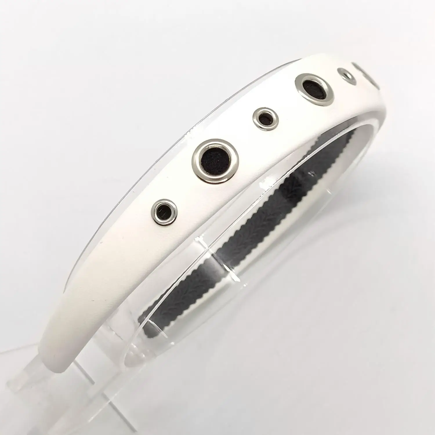 2024 new PU punk headband for Women Metal Rivets Personality Trendy Gottic Hairdband Punk Head Wear Hair Accessories for Female