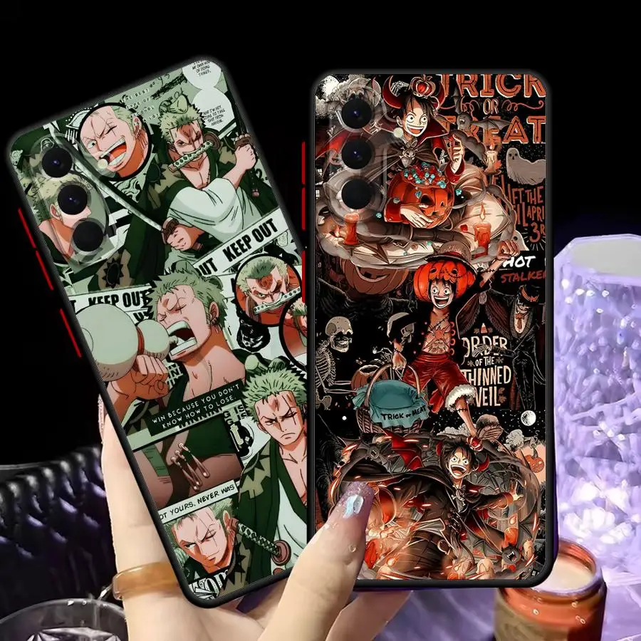 Back Phone Cover Case for Samsung Galaxy A53 A35 A36 A54 A24 A21s A73 A52 A56 A25 A26 A34 A22 One Piece Innovation Luffy
