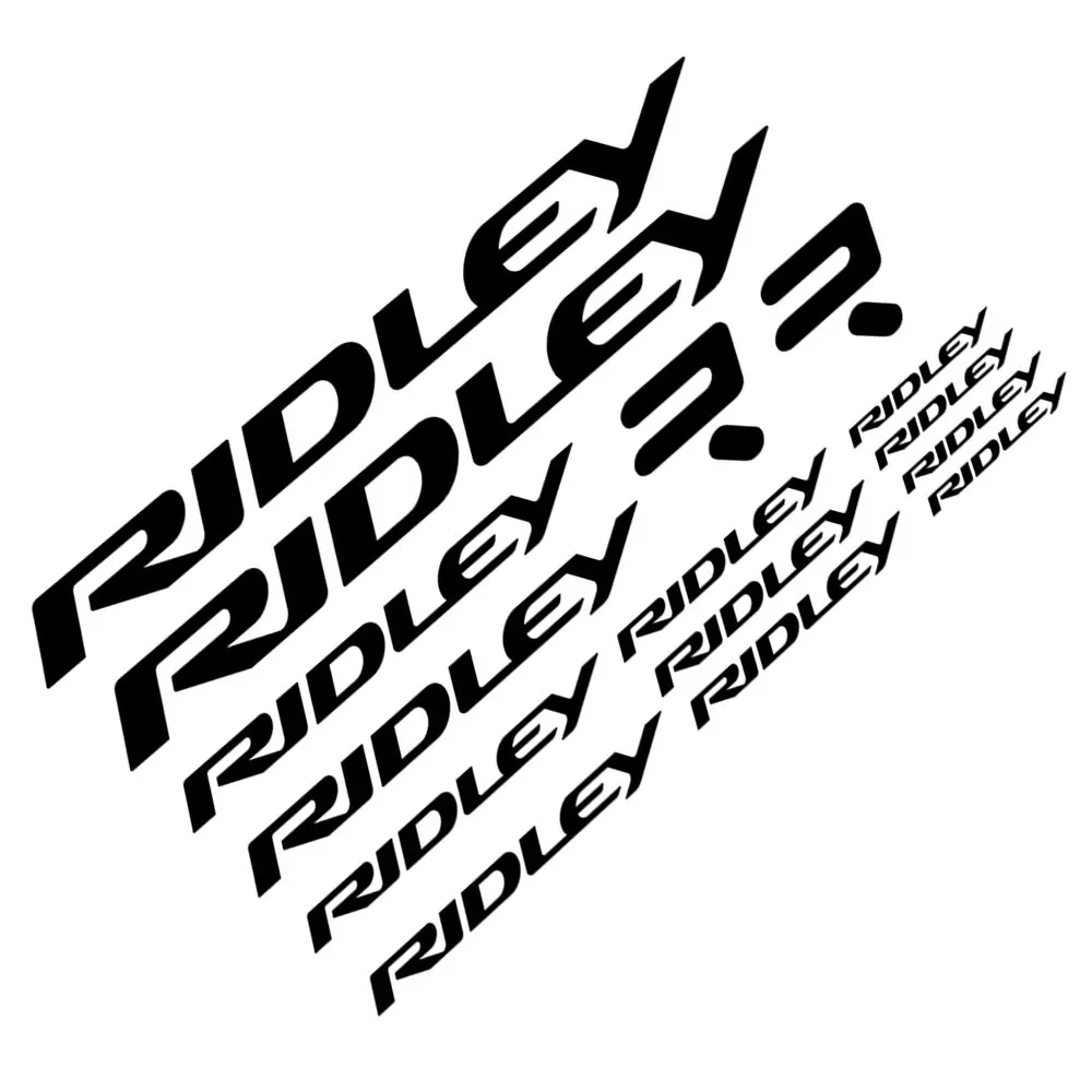 لملصقات RIDLEY الجديدة إطار الدراجة استبدال شارات الفينيل لركوب الدراجات
