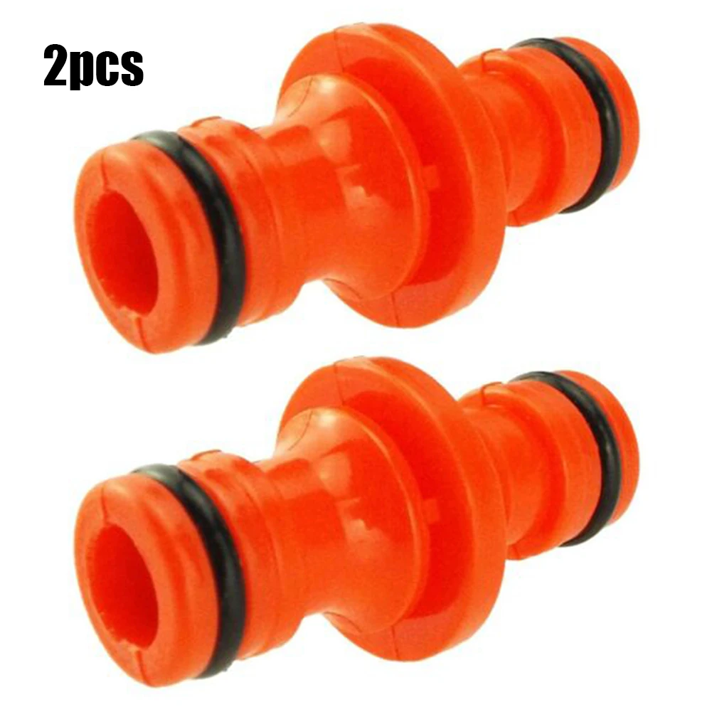 

Double Male Quick Hose Connector Material for Long lasting Use Compatible with Garden Hoses and Irrigation Systems