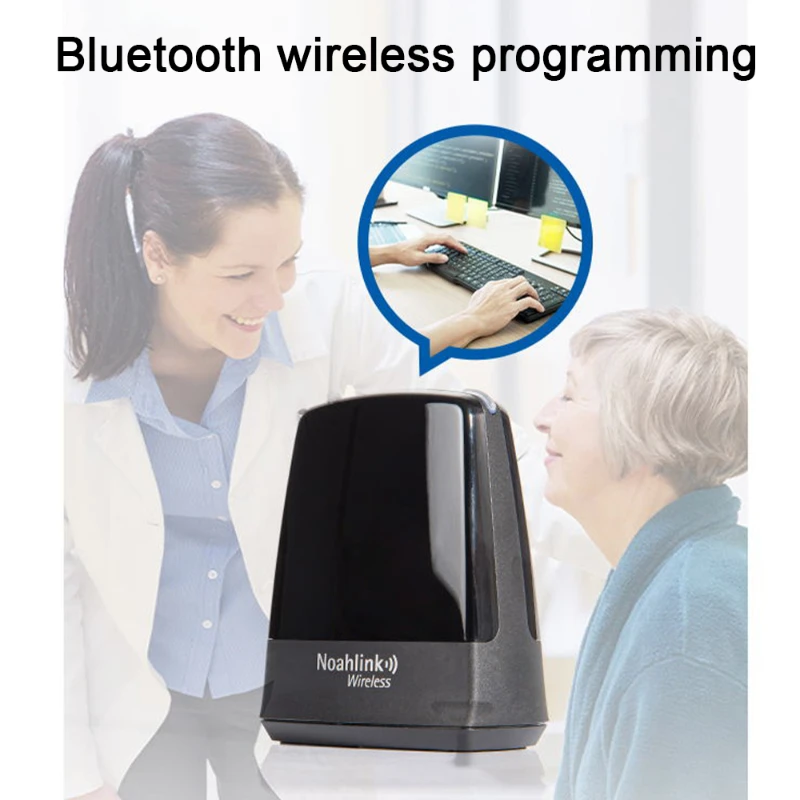 Noahlink Wireless Bluetooth Hi-Pro Hearing Aid Programmer Digital Programmer Programming Box Bluetooth Hearing Aid