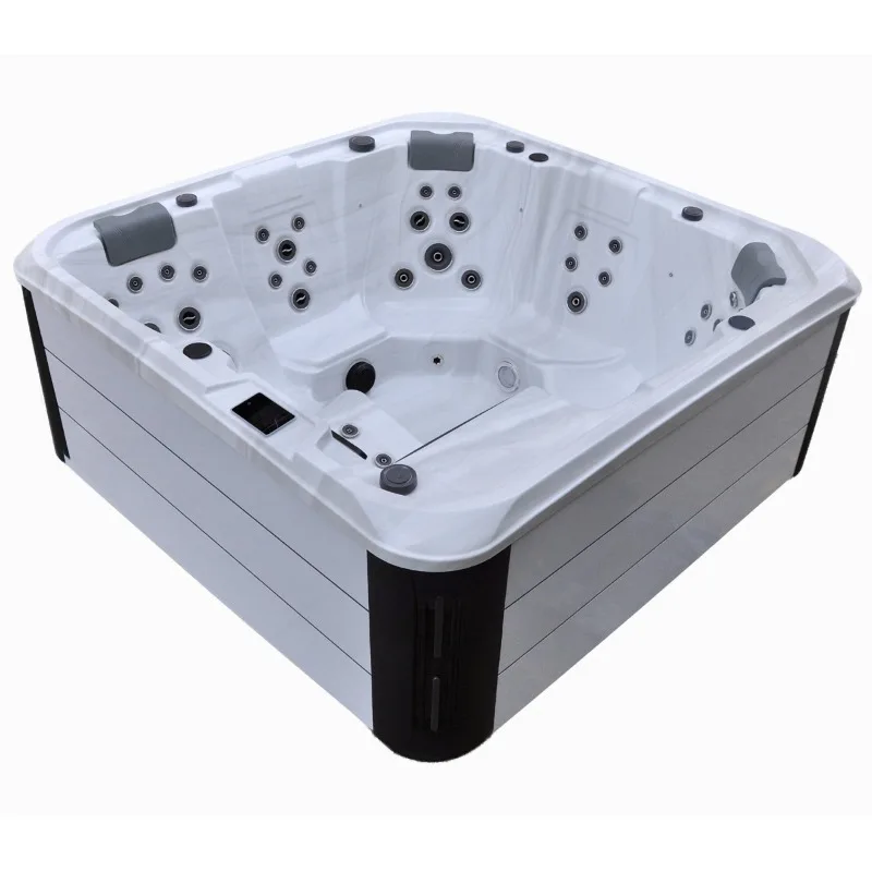 CE SAA Approved Freestanding Acrylic Swimming Pool whirlpool Massage Large Outdoor Balboa Swim Spa Jakuzzi