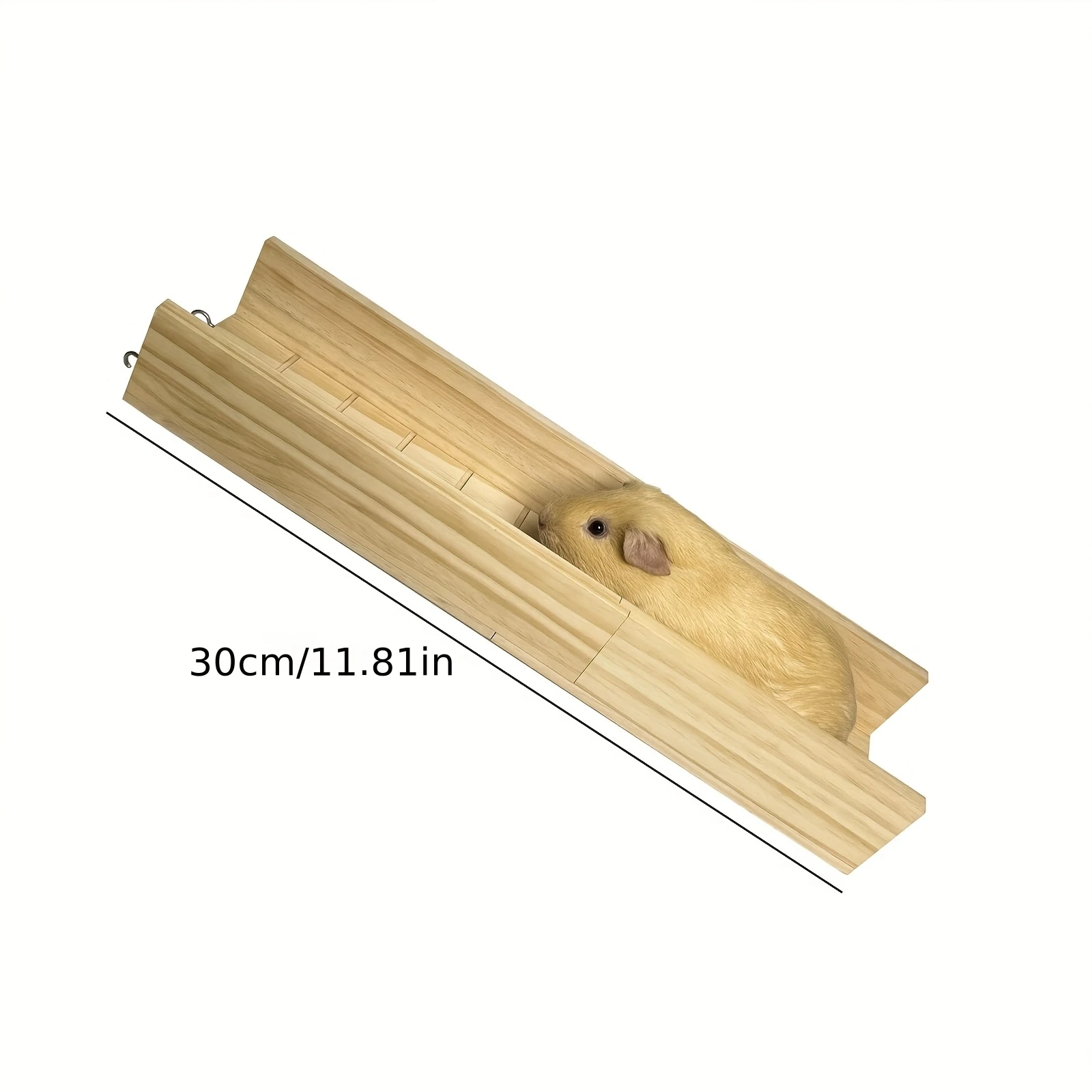 1 Piece of Accessory, Color and Style Shipped Randomly, Hamster Platform, Wooden Hamster Stairs, Golden Hamster Slide, Hamster Pet Toys, Landscaping Supplies