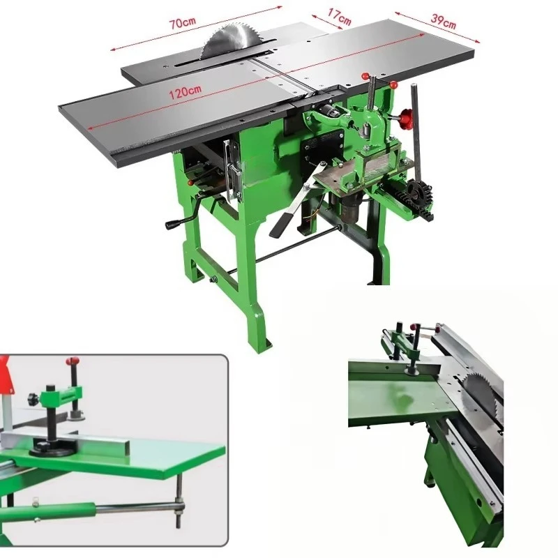 MQ393 Combined Woodworking Machines Industrial Bench Woodworking Cutting & Planing Machine