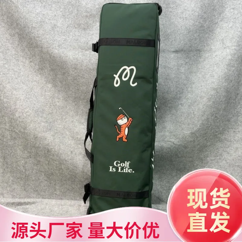 

New Golf Bag Air Cargo Waterproof Ball Cover Fabric Male and Female Golf Jacket Green Set