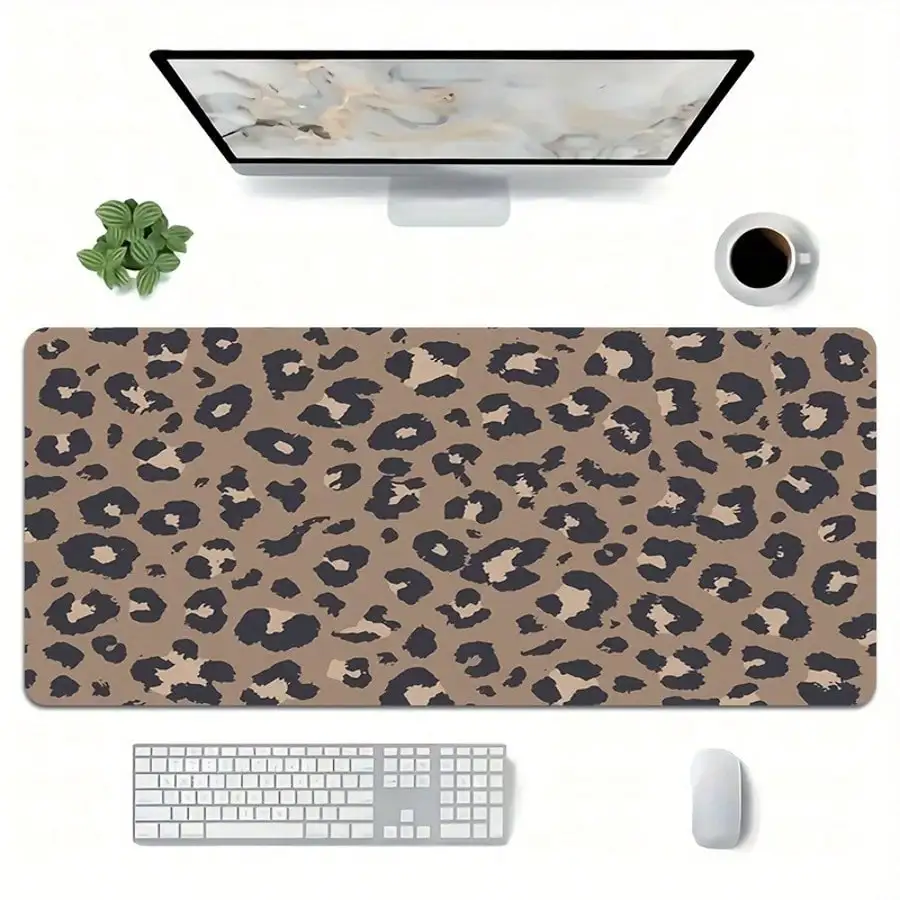 

Large gaming mousepad creative design simple pattern desk mat mechanical keyboard expansion pads rubber non-slip locking rug XXL