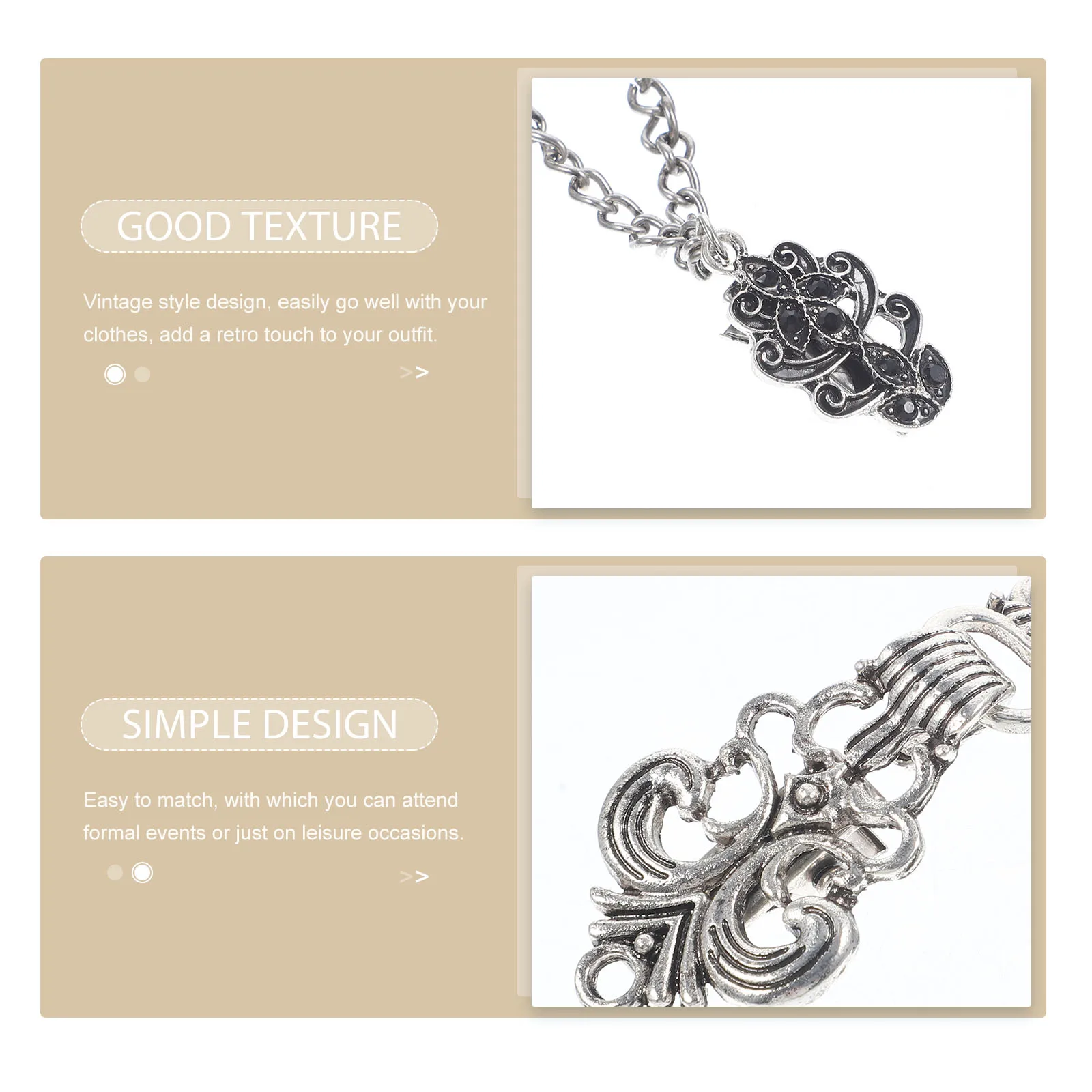 

5pcs Vintage Cardigan Clips Zinc Alloy Elegant Dress Brooch Shawl Pin Retro Shirt Sweater Accessories Collar Clasp for Women