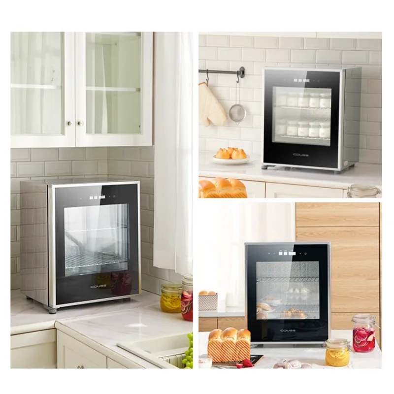 آلة التخمير التجارية 40L خزانة تخمير الخبز معدات تخمير درجة حرارة ثابتة