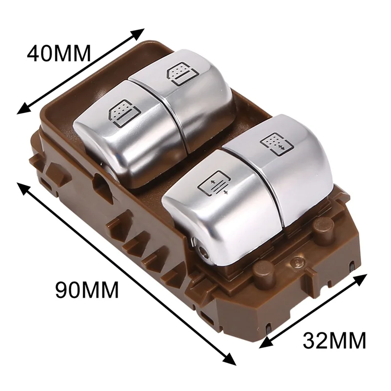 قسط 1 قطعة زر التحكم في رافع النافذة فتحة سقف التبديل 2229051505 أجزاء الملحقات البيج لمرسيدس بنز W222 S550E S600 2 #5