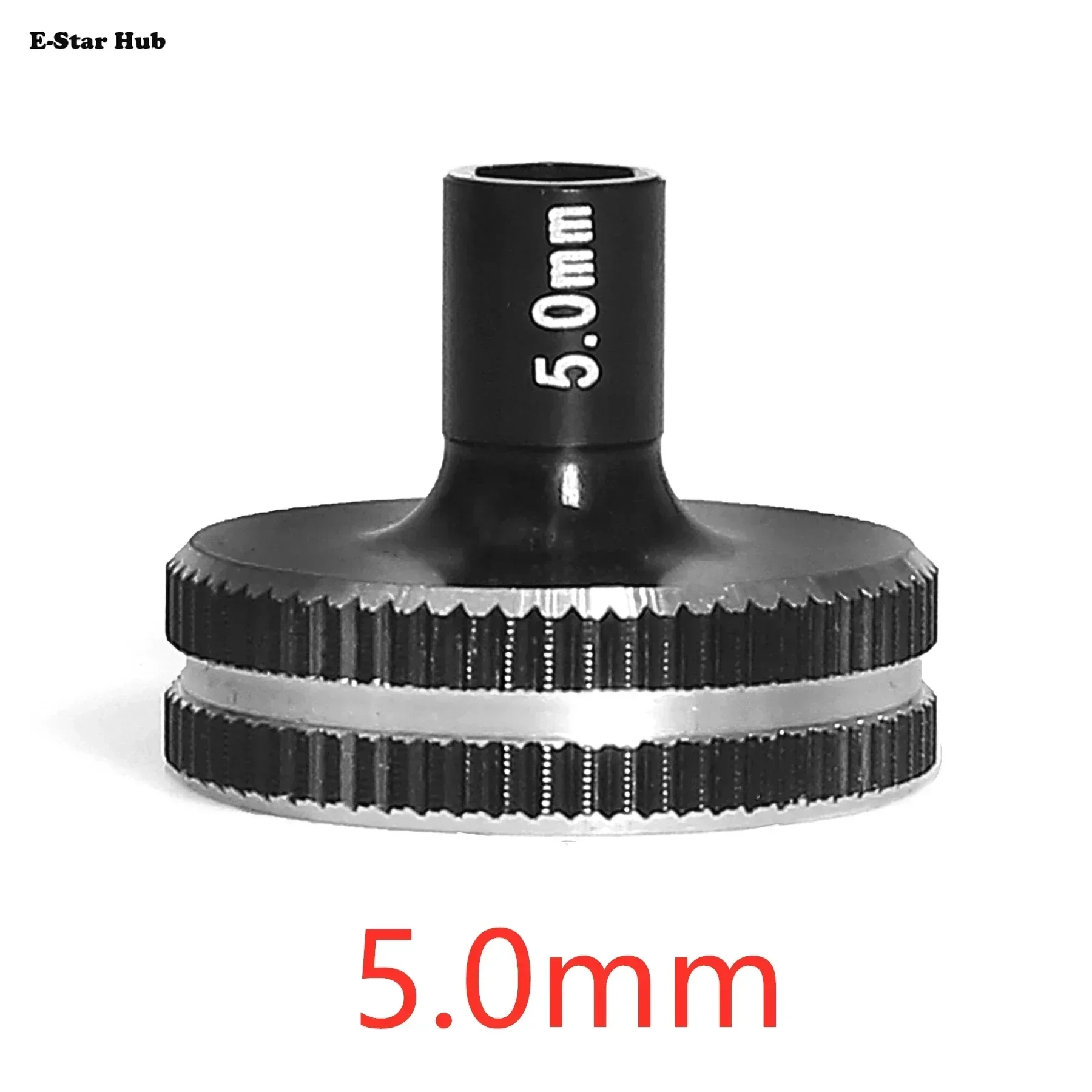 E-Star Hub5.0mm/5.5mm/7mm Short Handled Screw Nuts Hexagonal Wrench Sleeve Hex Socket Driver Wheel Tool