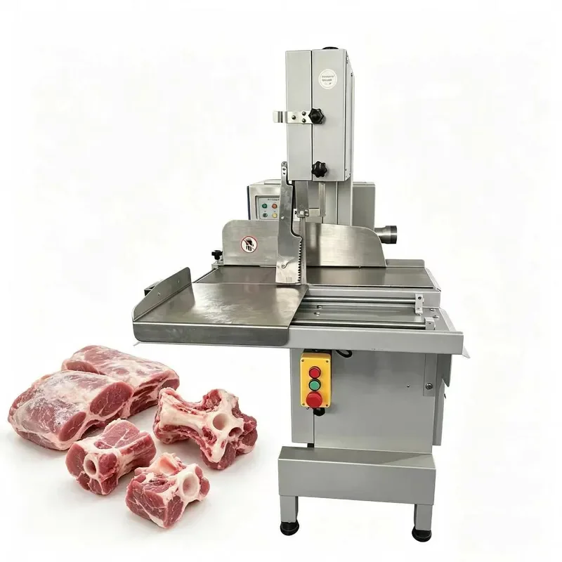 for Stainless Steel Semi-Automatic Electric Bone Cutter Commercial Frozen Fish Meat Bone Cutter for Food Processing