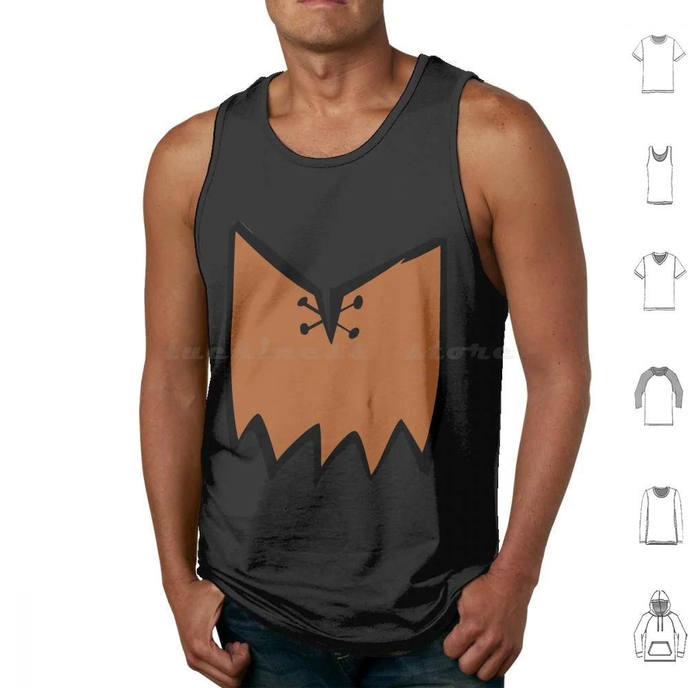 Barney Rubble Flintstones Costume Tank Tops Vest Sleeveless Barney Flintstones Costume Cartoon