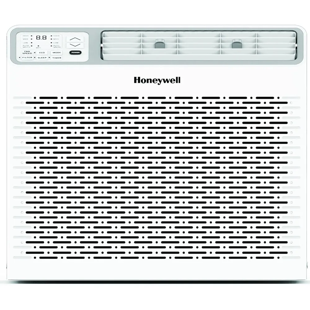 4,000 BTU Digital Window Air Conditioner, Remote, LED Display, 4 Modes, Eco, 800 sq ft Coverage