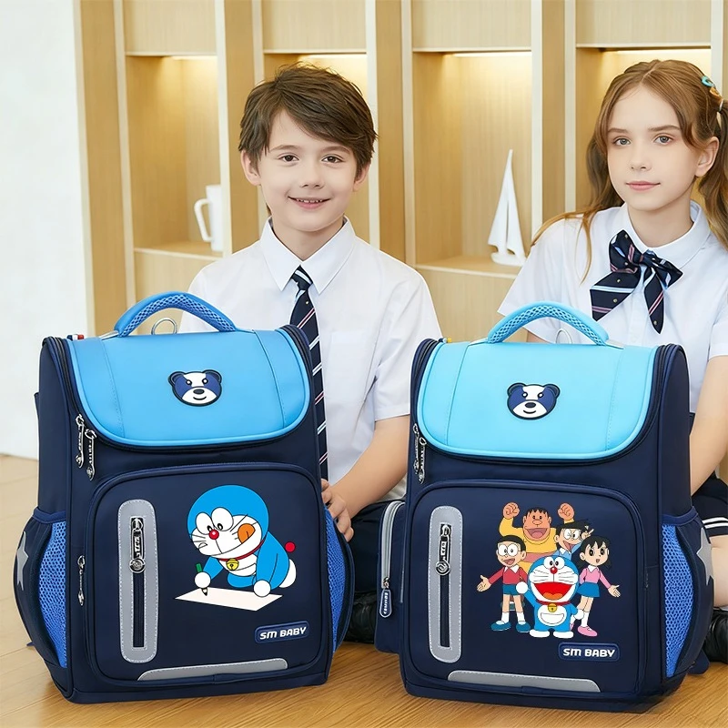

Doraemon Schoolbag Boy Girl Cartoon Anime Backpack Classic Large Capacity Bookbag for Students Cute Stationery Bags Gifts Hot