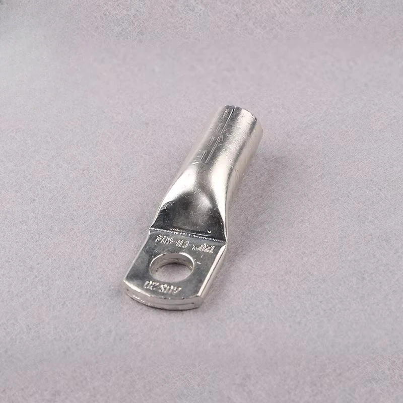 AUS-150mm Din Type Copper Crimp Ring Terminal Connector Cable Lugs With Tin Plated