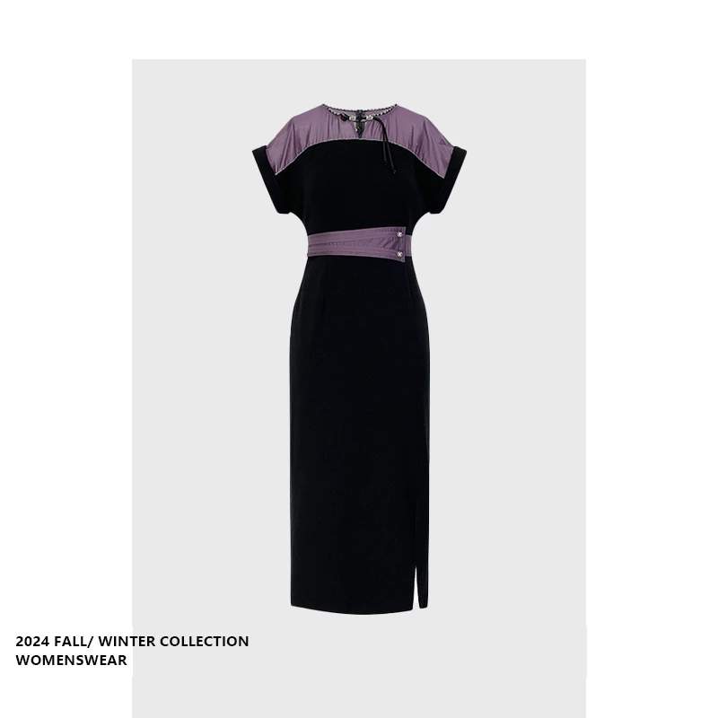 

Женская летняя блузка Dr. Ele в винтажном стиле с пурпурными пуговицами, приталенная, с эффектом стройности, для повседневной носки, больших размеров