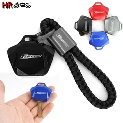 Motorcycle Keychain Key Chain Ring With Logo For BMW C650 SPORT C650SPORT Aluminum Key Cover Case Shell Protector Accessories