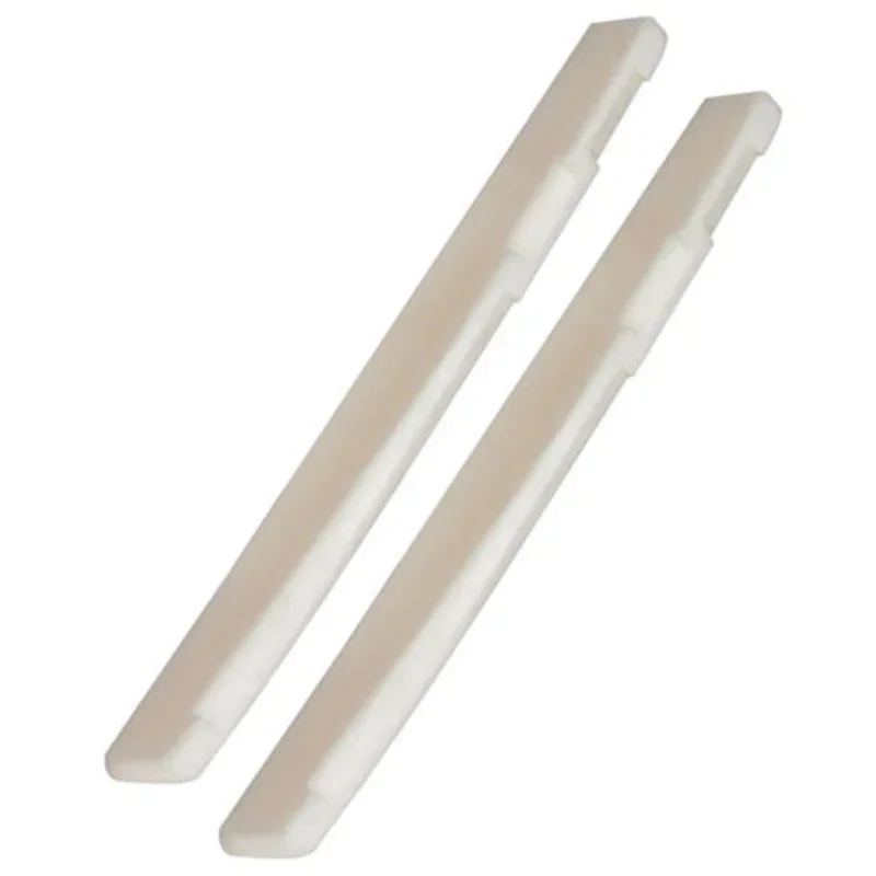 

Authentic Bone Bridge Saddle and Nut Set for Acoustic Guitar, Improve Sound Projection, Suitable for All Skill Levels