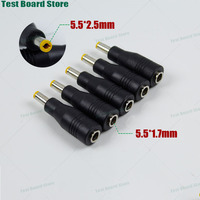 1Pce DC Adapter 5.5x1.7 Female to 5.5x2.5 Male Laptop Power Plug Power Supply Power Supply Converter Plug for Acer