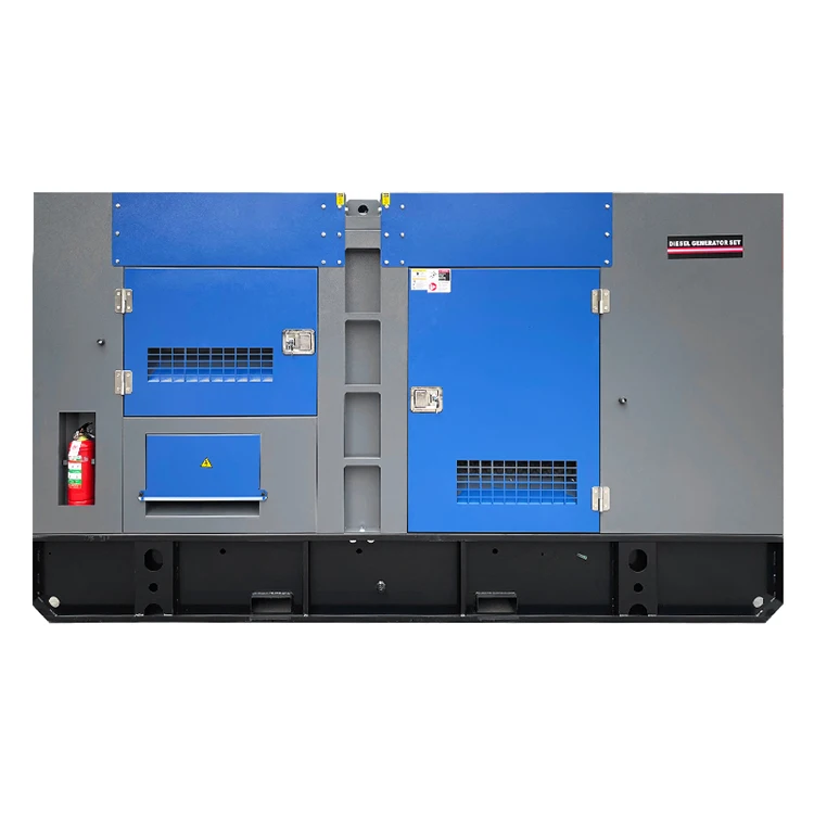 150kva 200kva 100kva Electric Diesel Generator Set 3 Phase Silent with Auto Start 50/60Hz Frequency