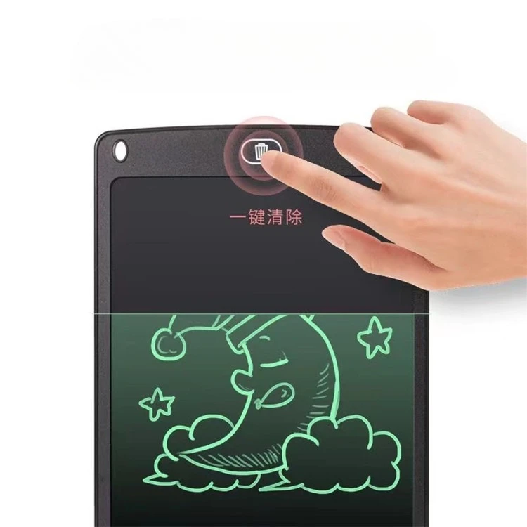 Placa de escrita lcd de 8.5 polegadas, prancheta de desenho infantil graffiti prancheta de primeira infância, quadro negro pequeno