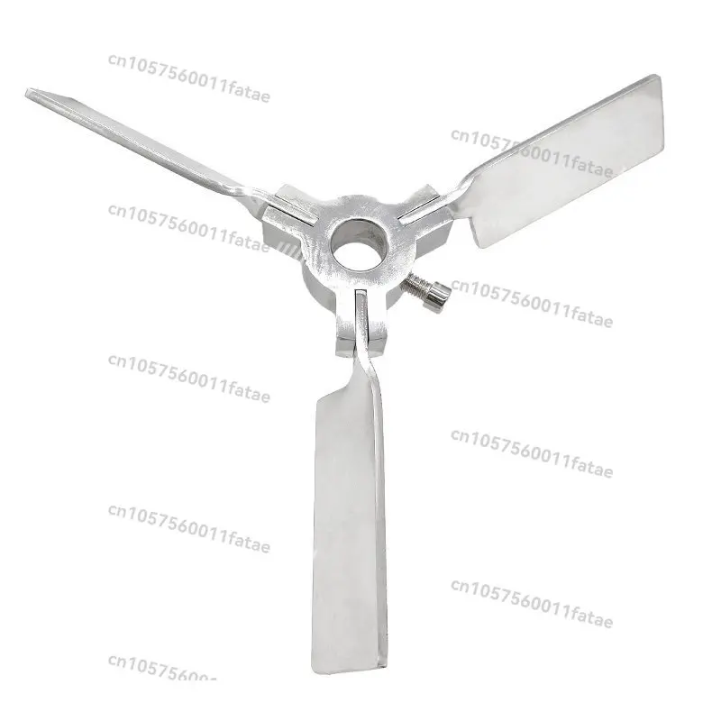304 Stainless Steel Folding Umbrella‑Type Mixer Agitator Blade, High‑Speed Expandable Retractable Impeller for Industrial Mixing