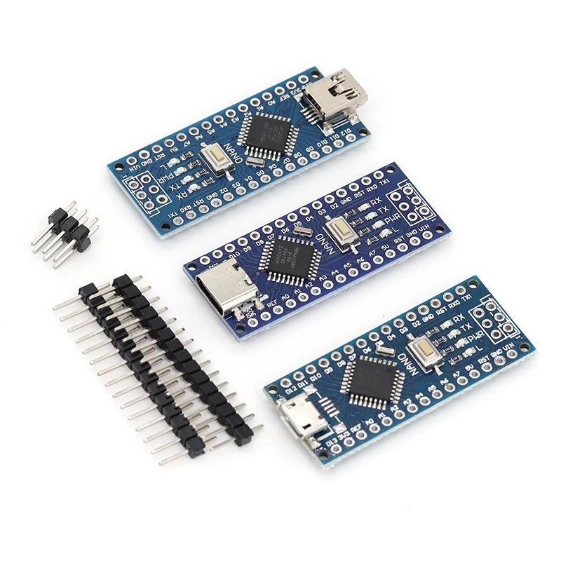 1-10PCS NANO V3.0 Development Board Expansion Board NANO IO Shield Simple Extension Plate For Arduino AVR ATMEGA328P Cable