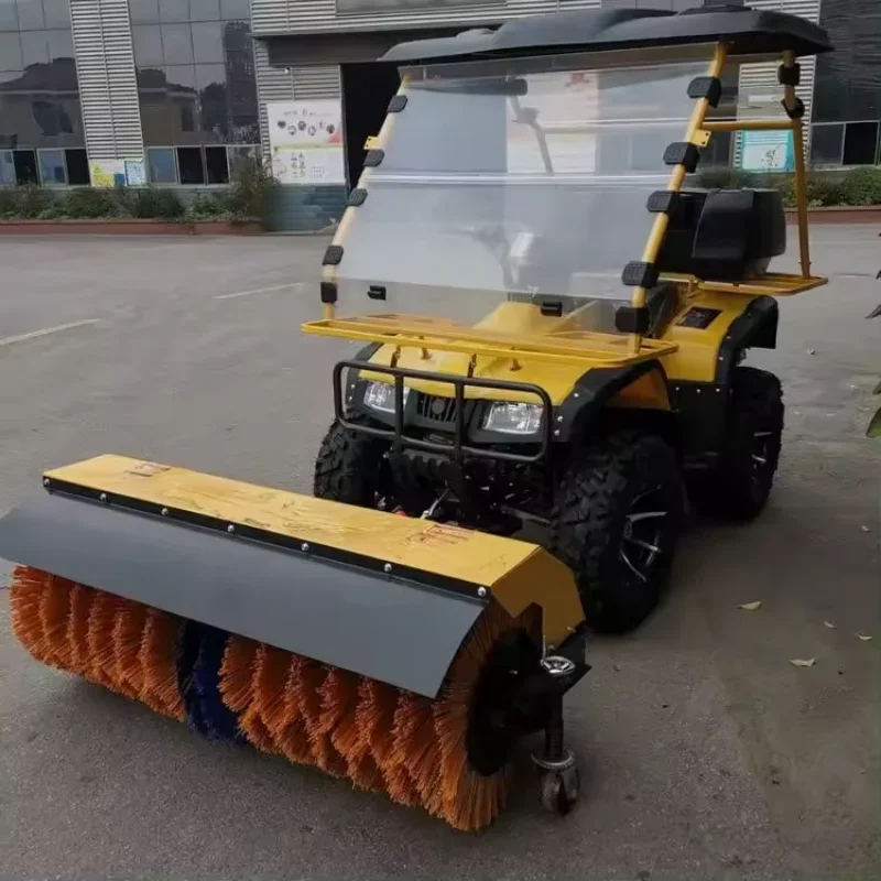 

China Supplier High Speed SnowPlow Car Cleaning Machine Automatic Snow Sweeper Robot Outdoor Snowplow Snow Brush Sweeper Price