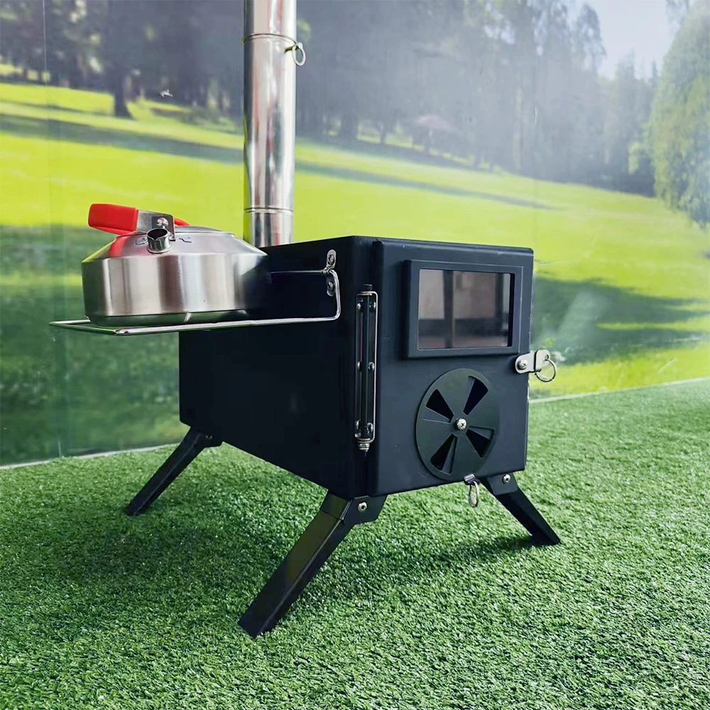 Outdoor Portable Cooking Black - Camping Cooking Fire Stove recension och pris