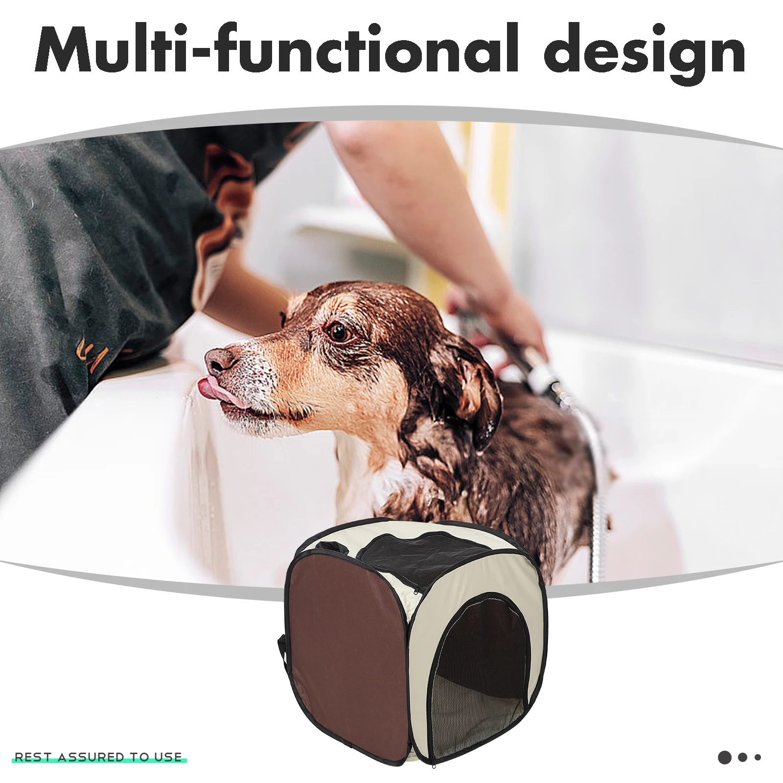 Caixa de secagem tenda gato banho suprimentos pet secador saco gaiola roupão de cachorro para cães cabelo