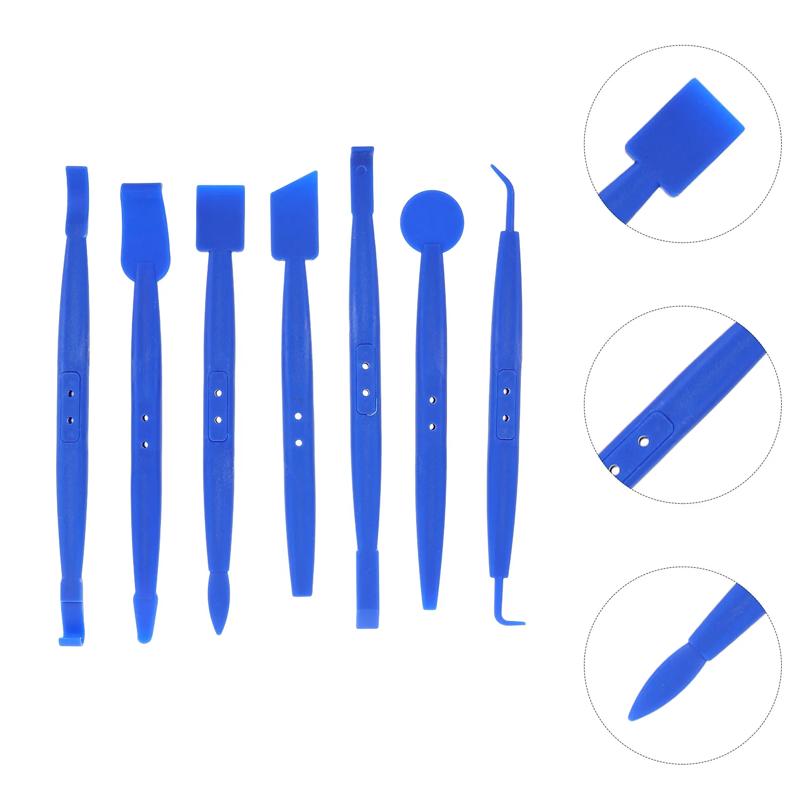 

Набор инструментов для оклейки автомобилей виниловой пленкой, 7 шт.: скребок для кромок, ракель, аппликатор для изогнутых поверхностей, для установки тонировочной пленки на автомобильные окна
