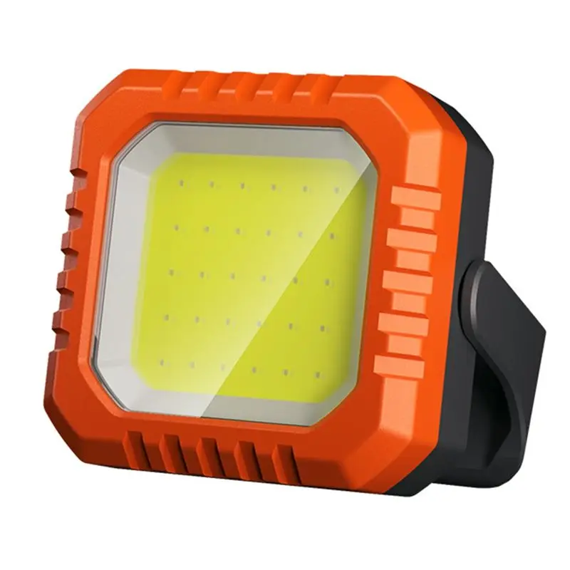 Rechargeable Mini Keychain Light COB LED Waterproof USB Charging Outdoor Work Lamp Magnet High-Intensity Floodlight