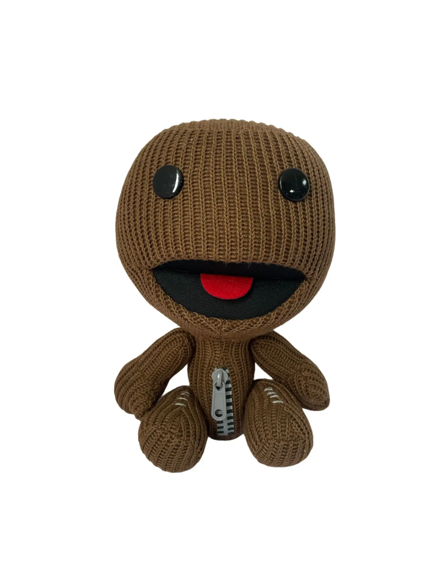 25cm LittleBigPlanet Sackboy Plushie Soft Stuffed Doll with Embroidery Details Fast Shipping Gift for Gamers