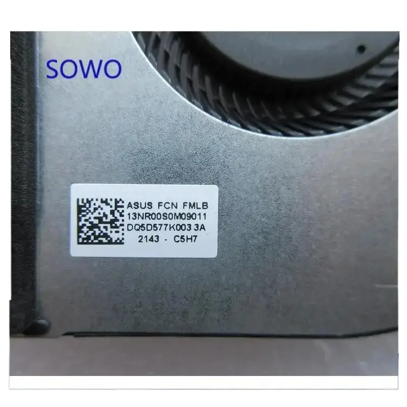 Wyoresty nouveau ventilateur CPU pour ordinateur portable pour Asus TUF gaming A15 fa506ii F15 fx506li fx506lh G tx1650ti FCN fmlb 13nr00s0m10011 FMCA @